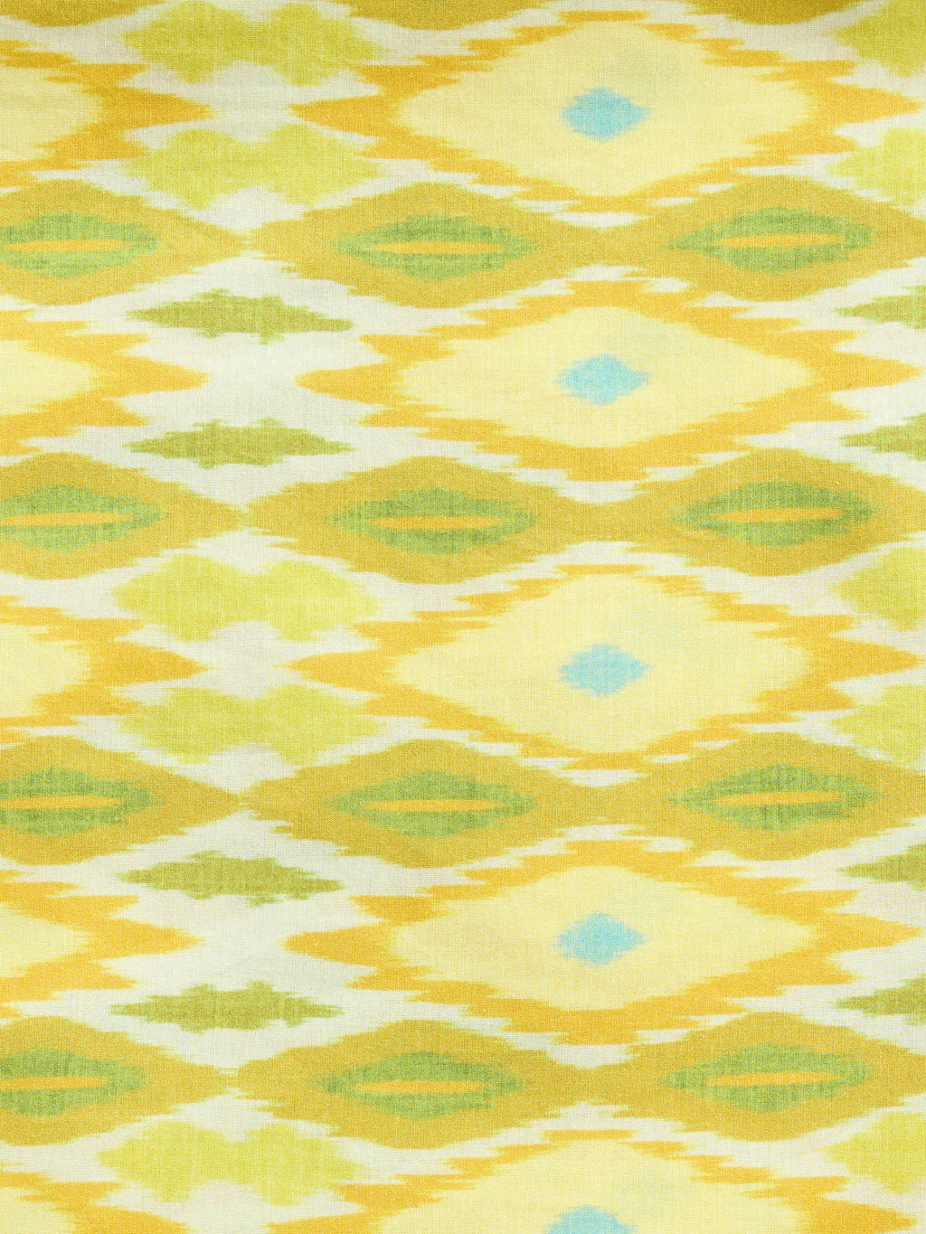 Golden Ritual pareo cover-up with a warm golden yellow geometric print, made from a lightweight cotton-silk blend by GEM Beach Collection.