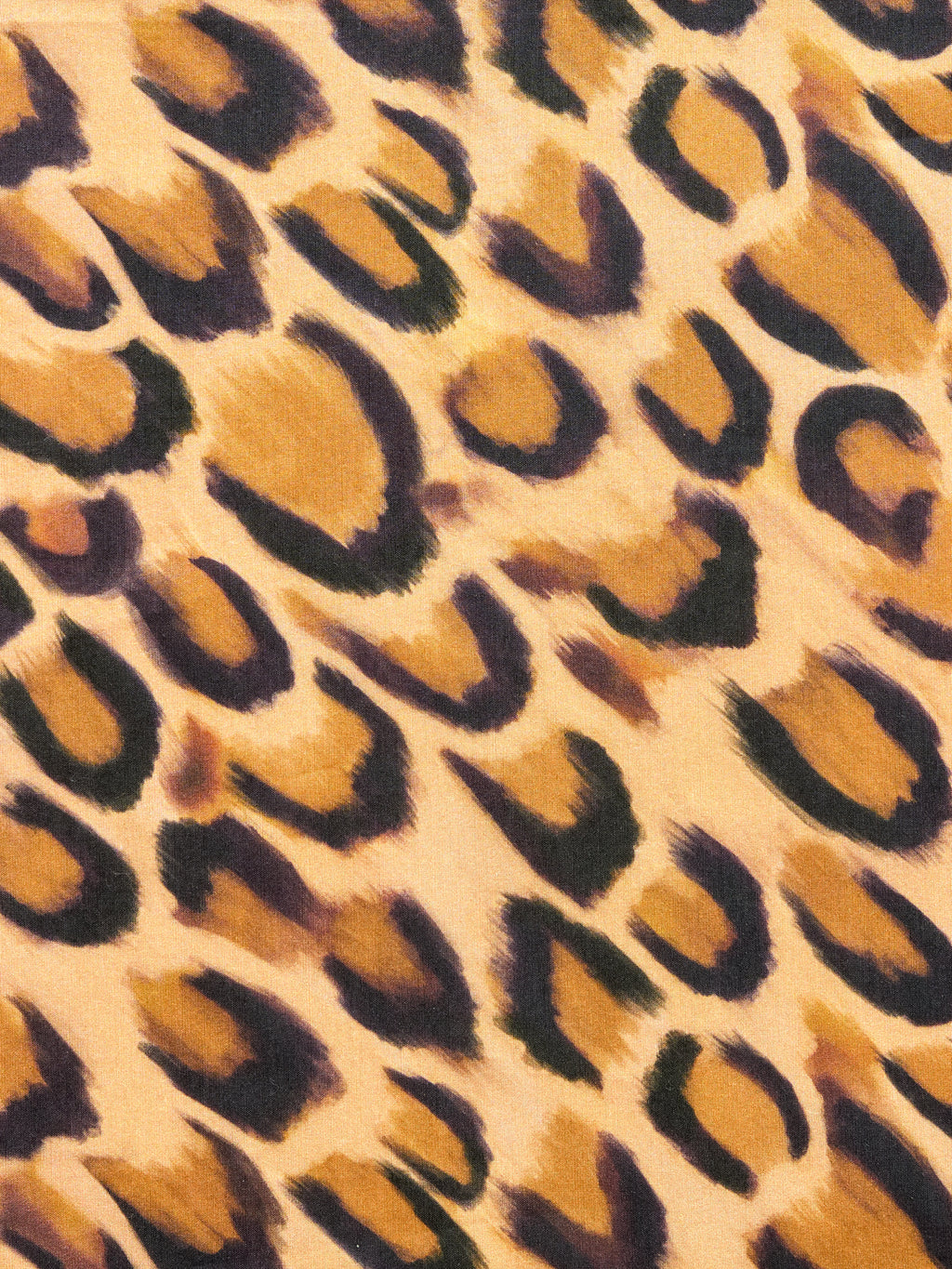 Wild Classic leopard print pareo cover-up, made from a lightweight cotton-silk blend by GEM Beach Collection.